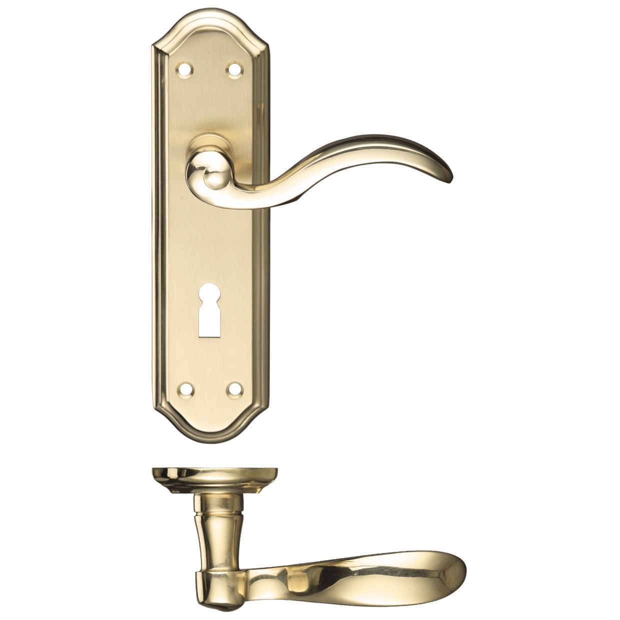 Winchester Lever Lock (57mm c/c) Furniture – 180 x 48mm