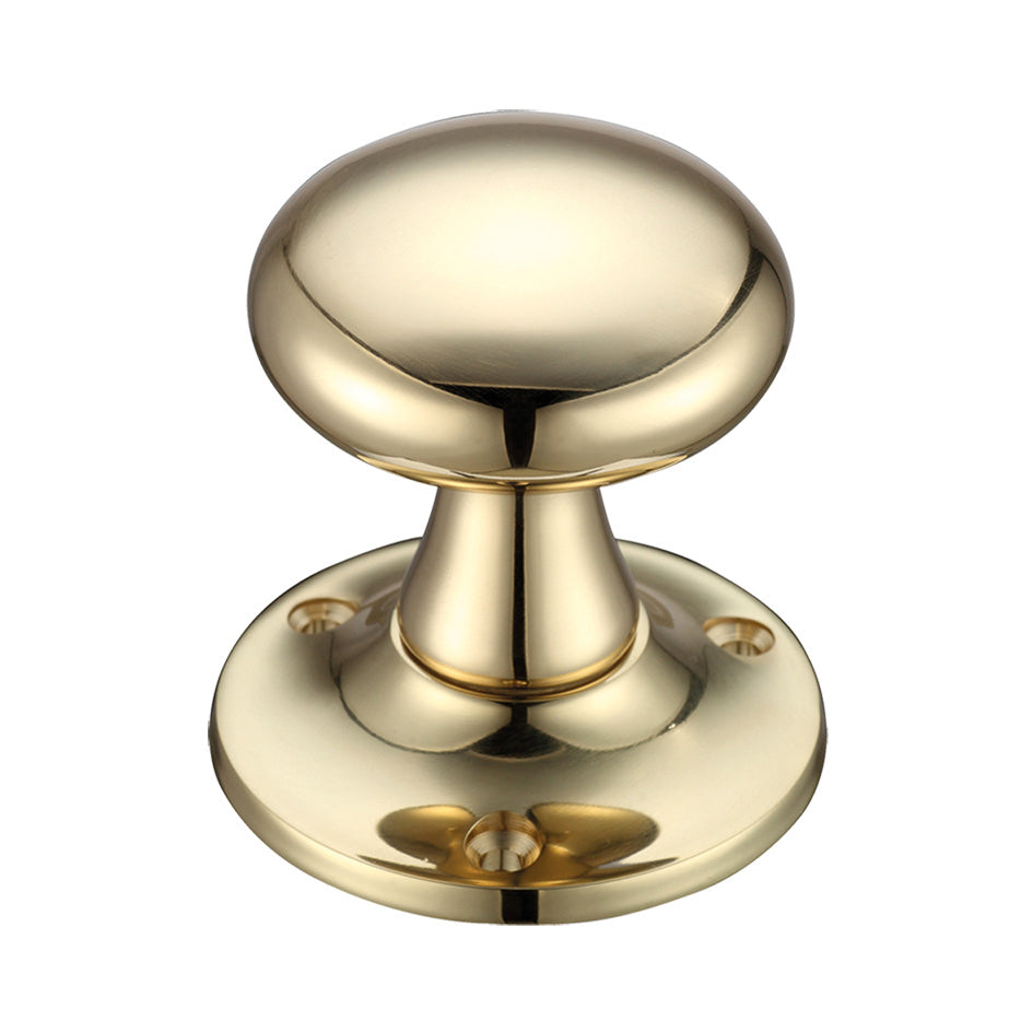 Mushroom Mortice Knob Furniture  60mm Rose dia.
