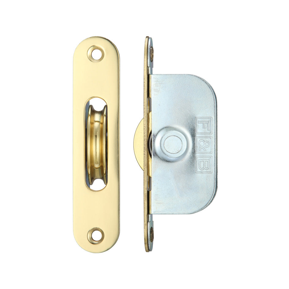 Brass Ball Bearing Pulleys - 1 3/4" Radius Forend