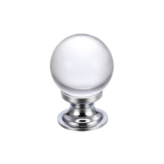 Glass Ball Cabinet Knob - 25mm