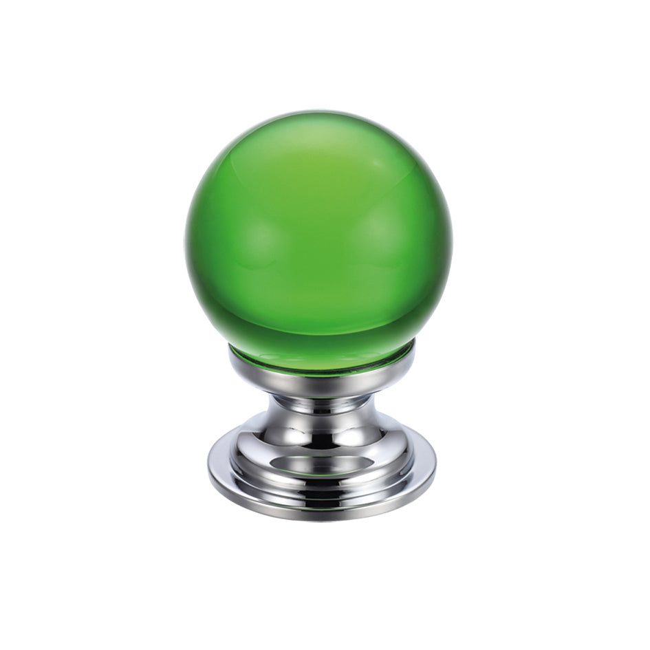 Glass Ball Cabinet Knob - 30mm
