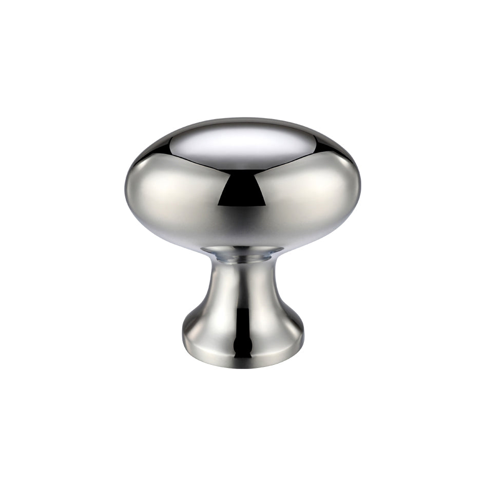 Oval Cupboard Knob - 38mm Diameter