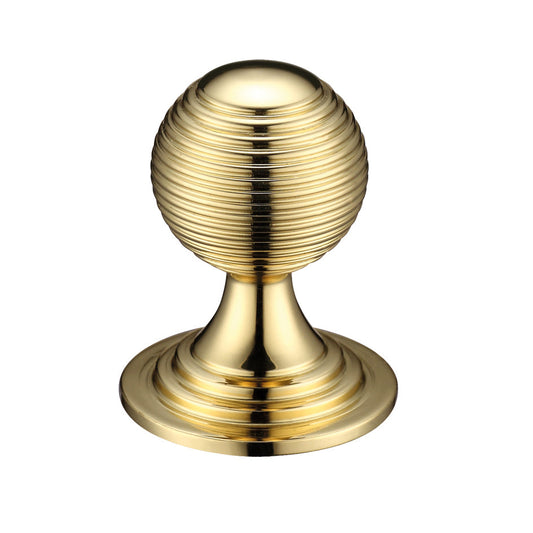 Queen Anne Ringed Knob - 38mm Rose Dia
