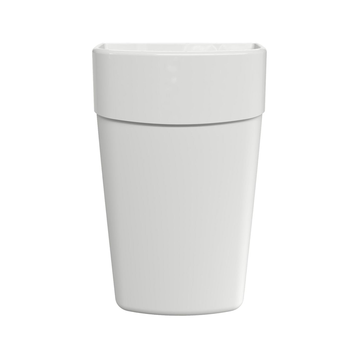 MWS Dispensors Waste Bins Myriad White 25L Waste Bin