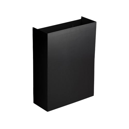 MWS Dispensors Waste Bins Opal Matte Black 30 Litre Waste Bin