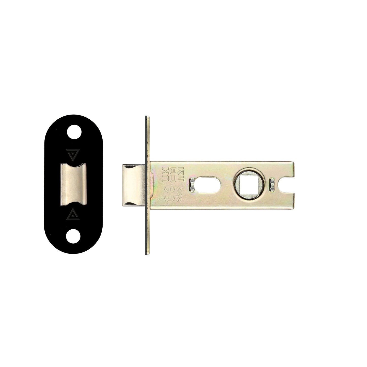 Project Tubular Latch 76mm - UKCA/CE, Radius Forend