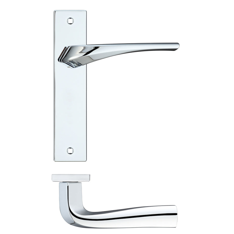 Aries Lever Latch On Backplate - 190x42mm
