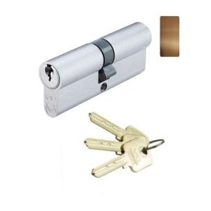 V10 Euro Double Cylinder 90mm Keyed Alike