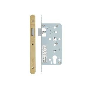 Din Euro Sashlock- Backset  55mm - 2 Pc Forend - Radius