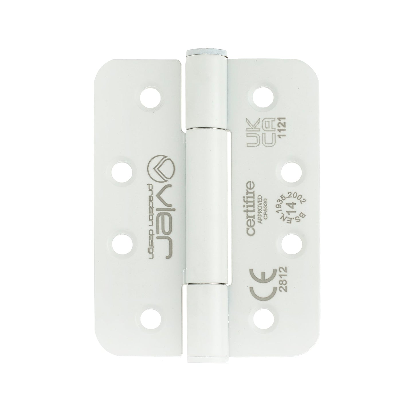 Grade 14 Concealed Bearing Hinge Radius - 102 x 76 x 3mm