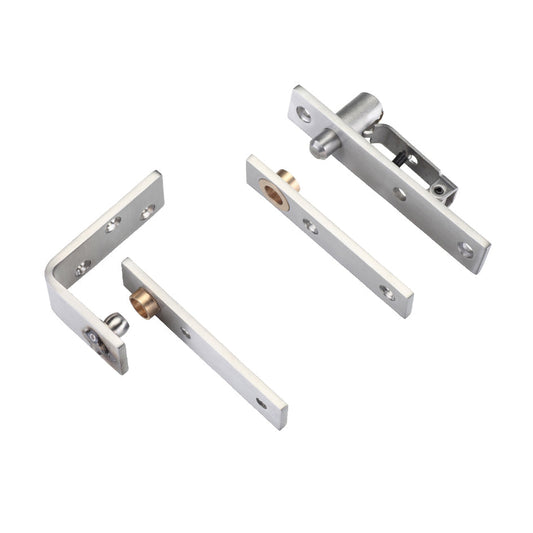 Square Pivot Hinge Set - Grade 304 SSS