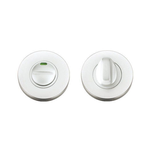 Turn and Release complete with escutcheons c/w indicator and 5mm spindle 53mm dia