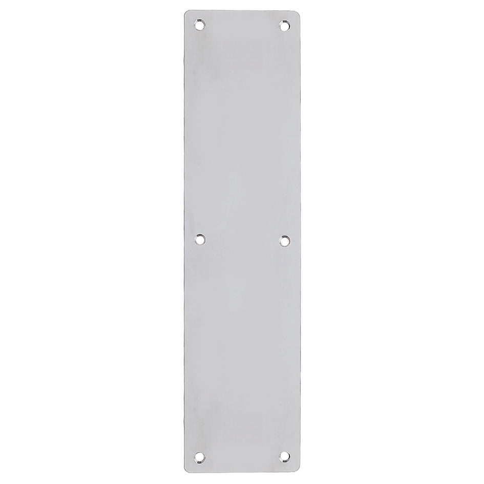 Finger Plate - Blank (Rounded Corner) 75mm x 300mm