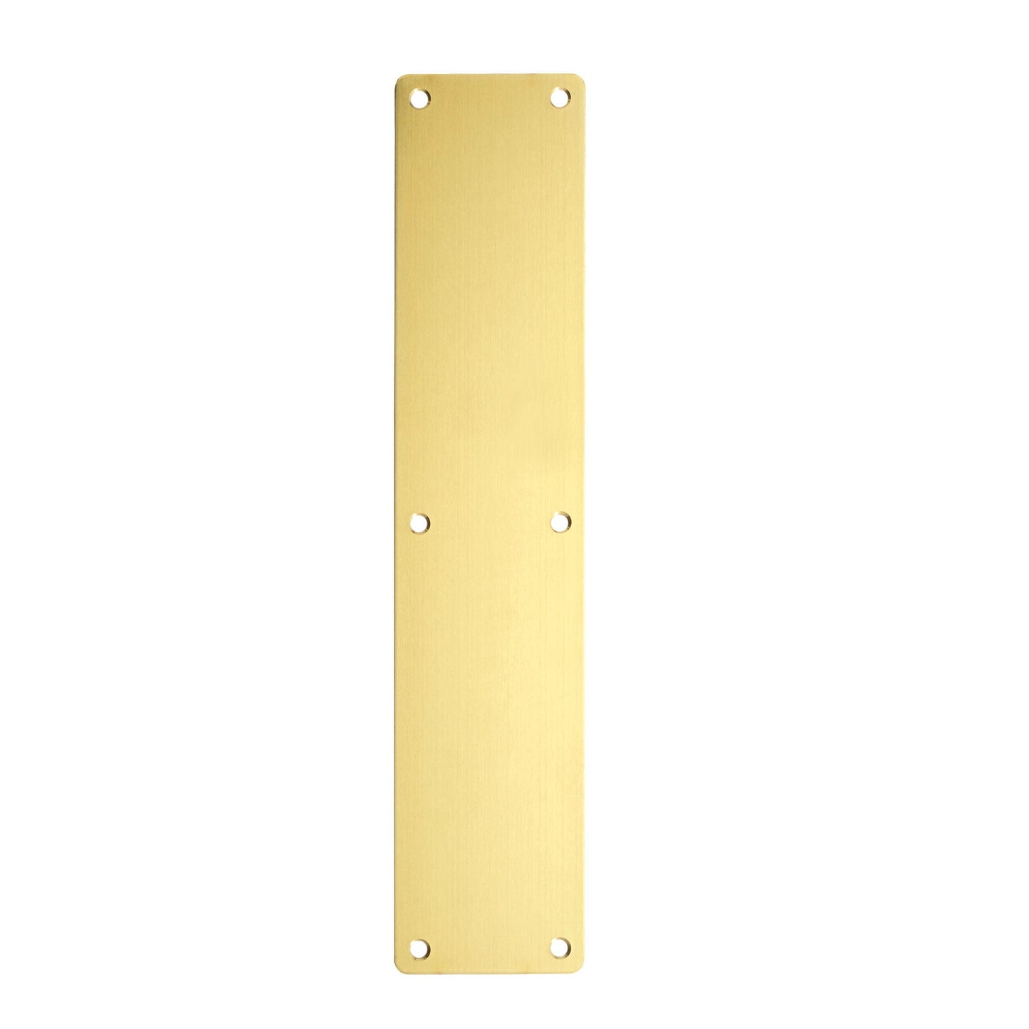 Finger Plate - Blank (Rounded Corner) 75mm x 350mm