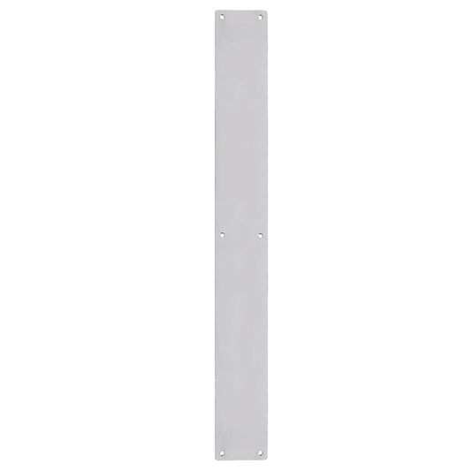 Finger Plate - Blank (Rounded Corner) 75mm x 650mm