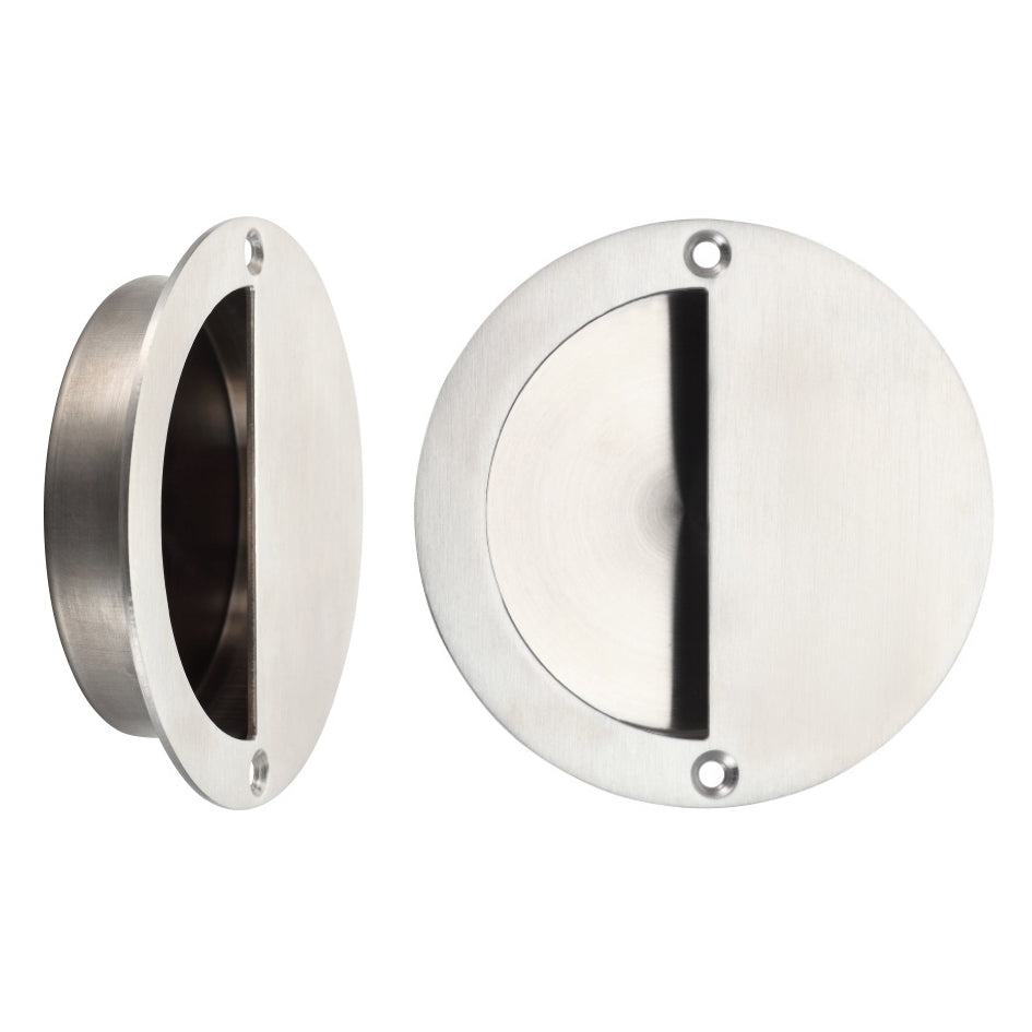 Half Moon Flush Pull 90mm dia