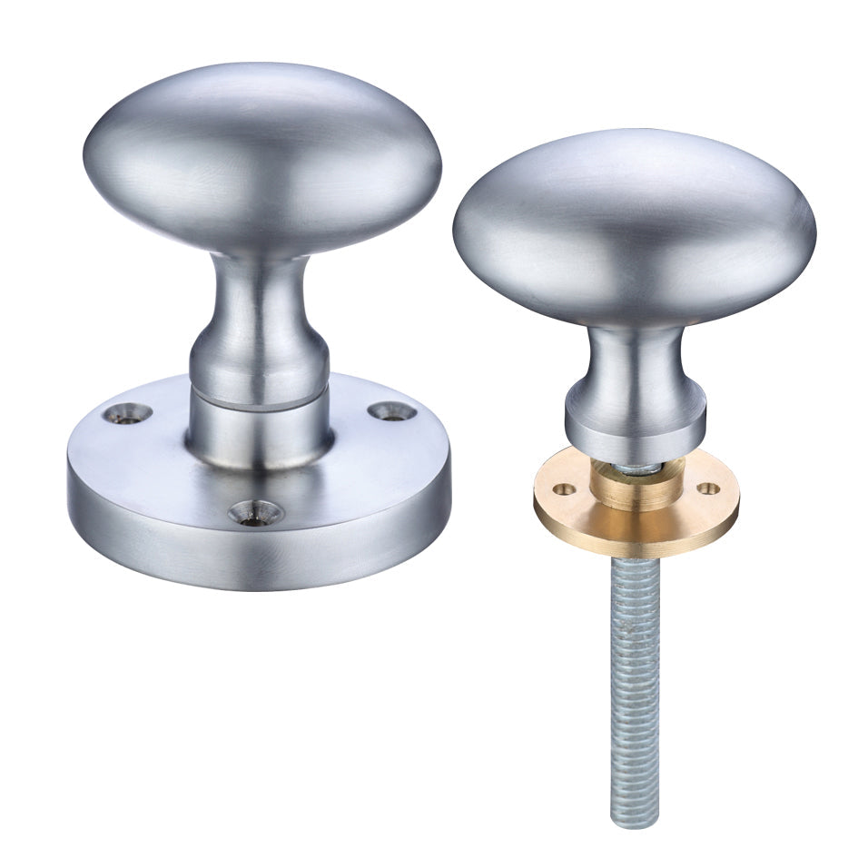 Zoo Oval Rim Knob - 60.5mm Rose Diameter