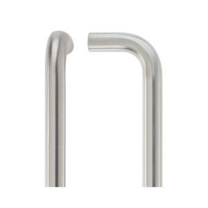 19mm D Pull Handle - 150mm Centers - Bolt Through Fixings