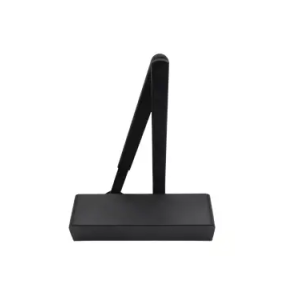 Overhead Door Closer, Power Adjustable Size 2-4 + Matching Finish Armset/Fig 6 Bracket and Semi Radius Cover