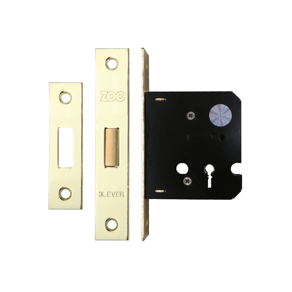 3 Lever Dead Lock 3" - Smaller Case
