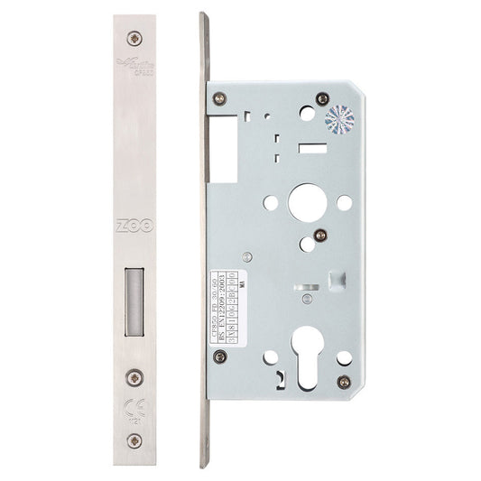 DIN Euro Deadlock - Backset 55mm