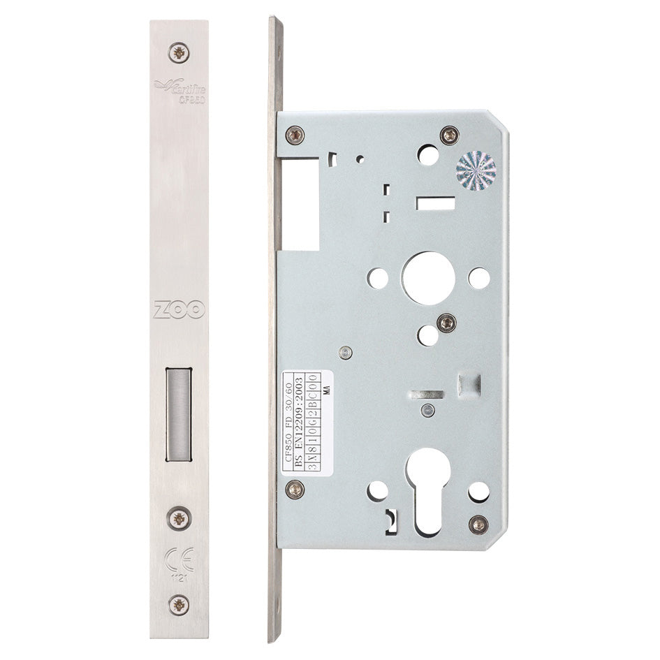 Din Euro Deadlock - Backset 60mm