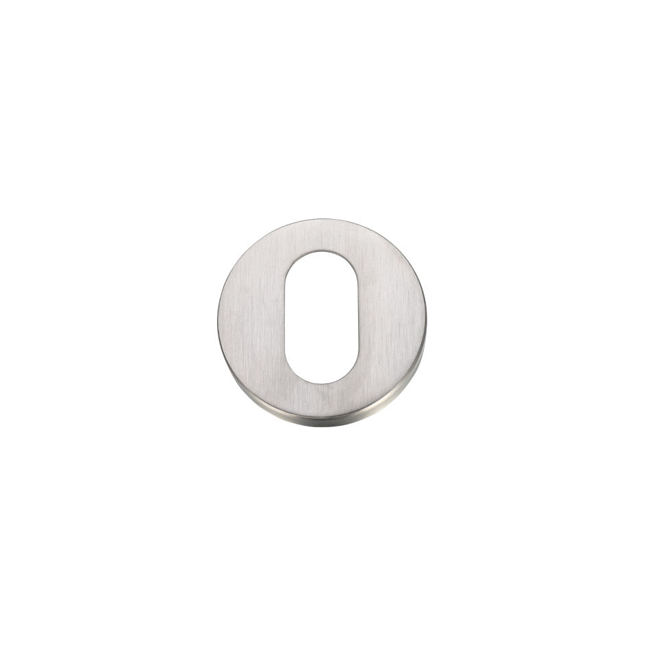 Oval Profile Escutcheon - Pairs