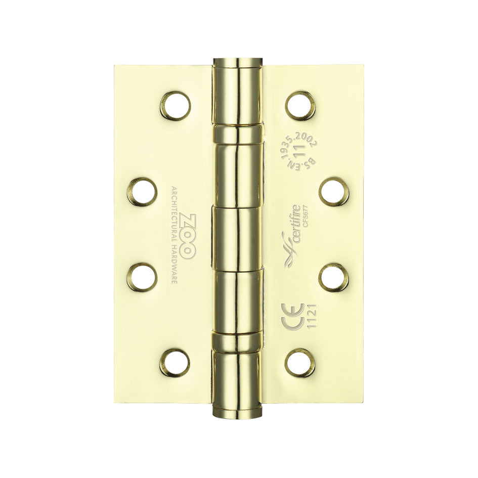 Ball Bearing Hinge - Steel 102 x 76 x 3mm