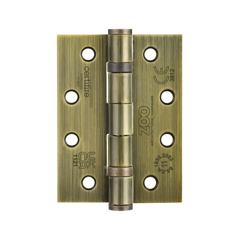Ball Bearing Hinge - Steel 102 x 76 x 3mm