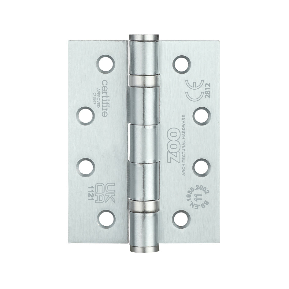 Ball Bearing Hinge - Steel 102 x 76 x 3mm