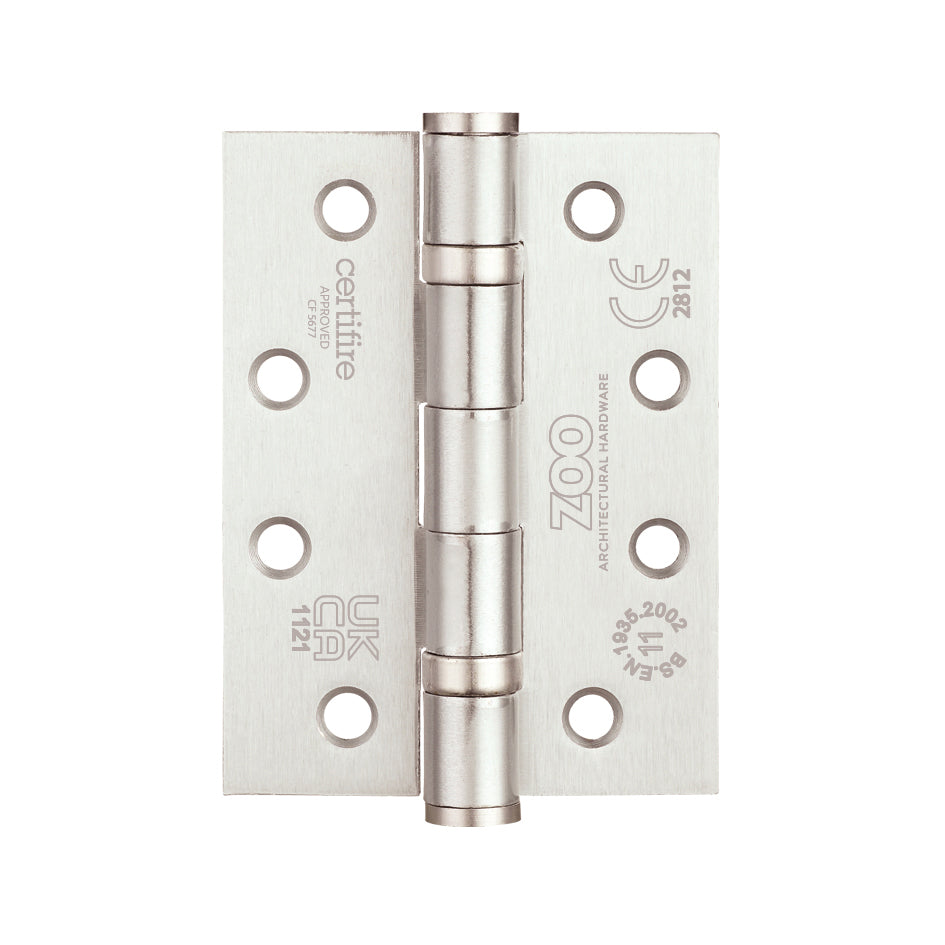 Ball Bearing Hinge - Steel 102 x 76 x 3mm