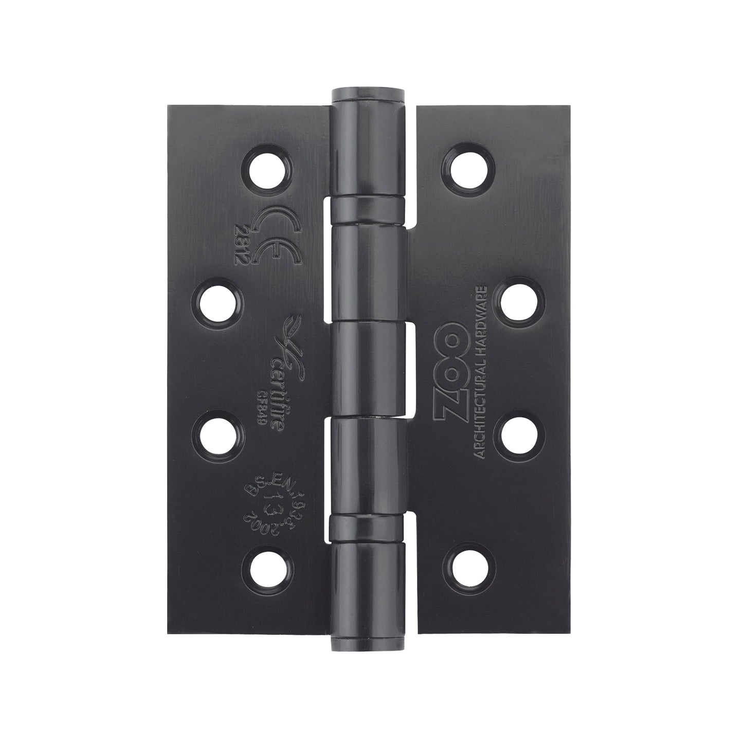 Grade 13 Hinges - Ball Bearing 102mm x 76mm x 3mm Square Corner