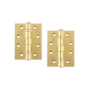 Grade 13 Hinges - Ball Bearing 102mm x 76mm x 3mm Pair And a Half Square Corner
