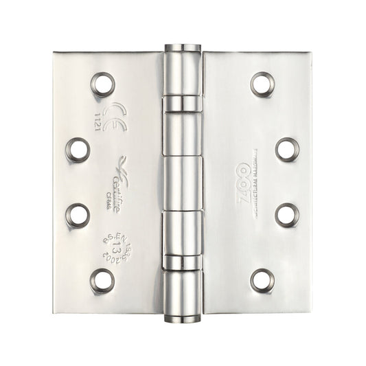 Grade 13 Ball Bearing Hinge Stainless Steel - Grade 201 - 100 x 100 x 3mm