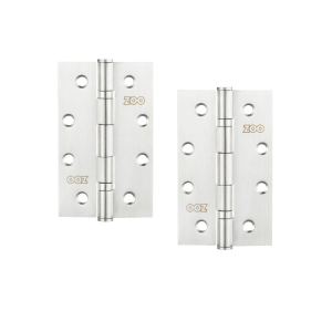 Slim Knuckle Bearing Hinge Stainless Steel - Grade 201 - 102 x 63 x 2.5mm