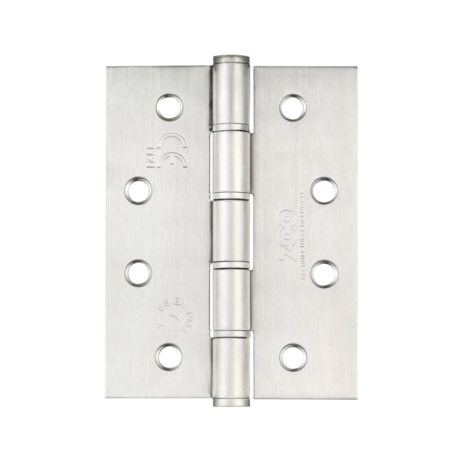 Grade 7 4 Washered Hinge Stainless Steel - Grade 201 - 102 x 76 x 2mm