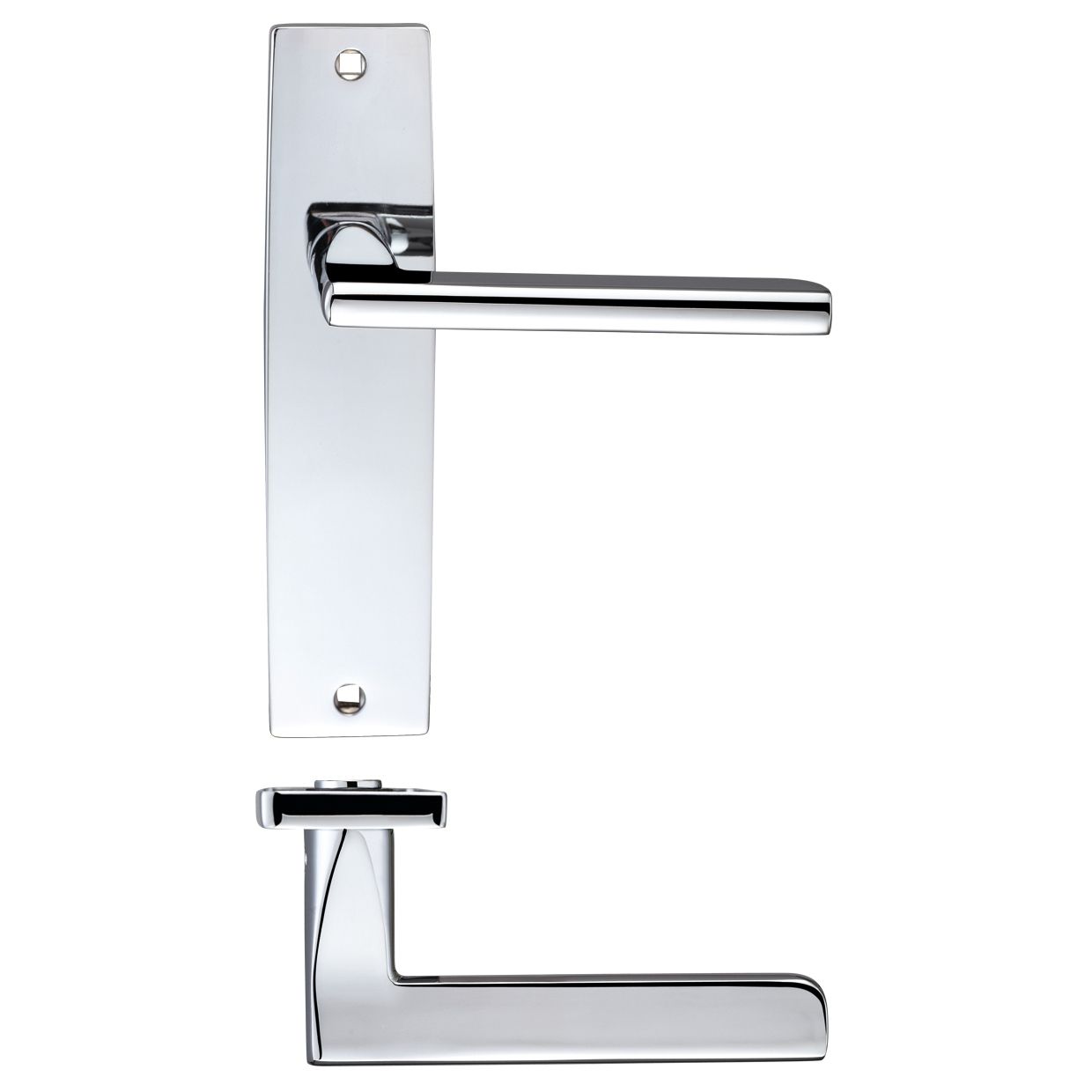 Venice Lever Latch On Backplate - 180x43mm