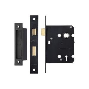 3 Lever Mortice Sashlock, 76mm - 57mm Centres, Square